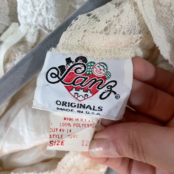 Vintage Lang Originals lace midi dress - Picture 6 of 12